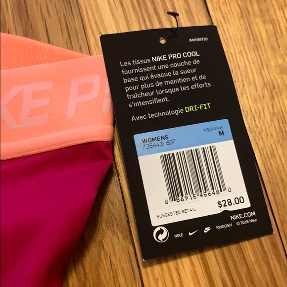 Two pair of Nike Pro Cool Dri-Fit shorts - Picture 2 of 7